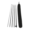 Aluminium beachflag pole feather - XL