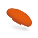 Fahnenmastkappe Orange